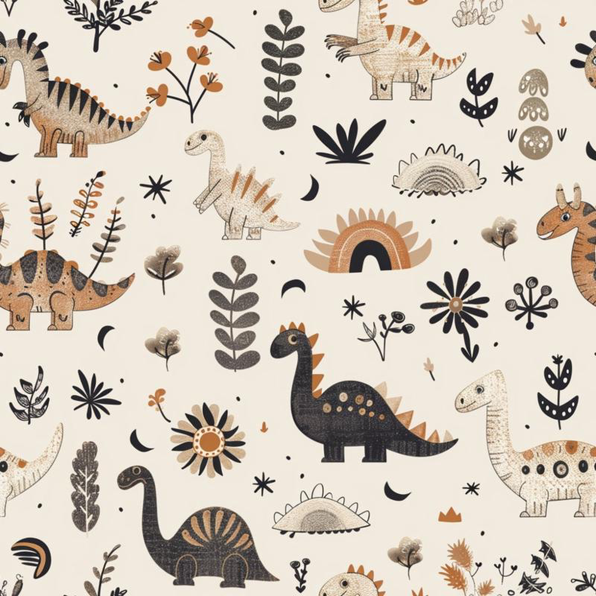 Neutral Newborn Pattern 8 Quilting Cotton Fabric