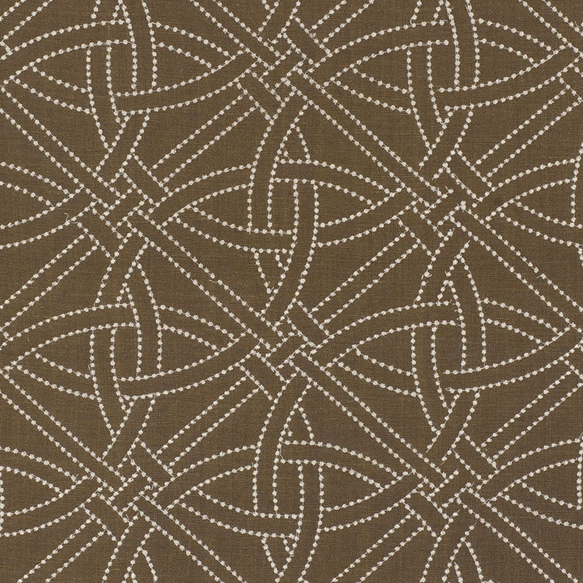 Durance Embroidery Truffle Fabric