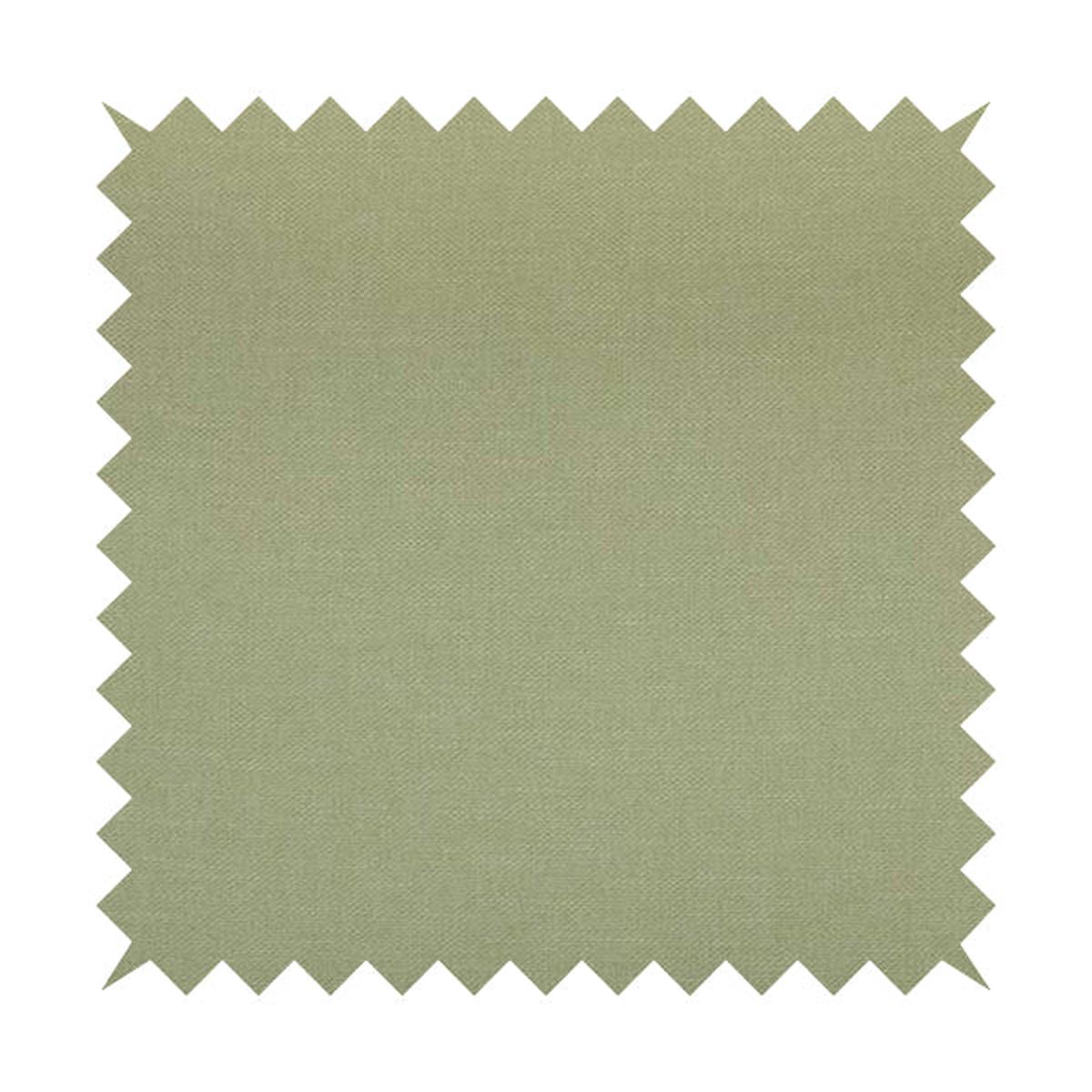 Lotus Pastel Tones Plain Chenille Furnishing Fabric In Green Colour