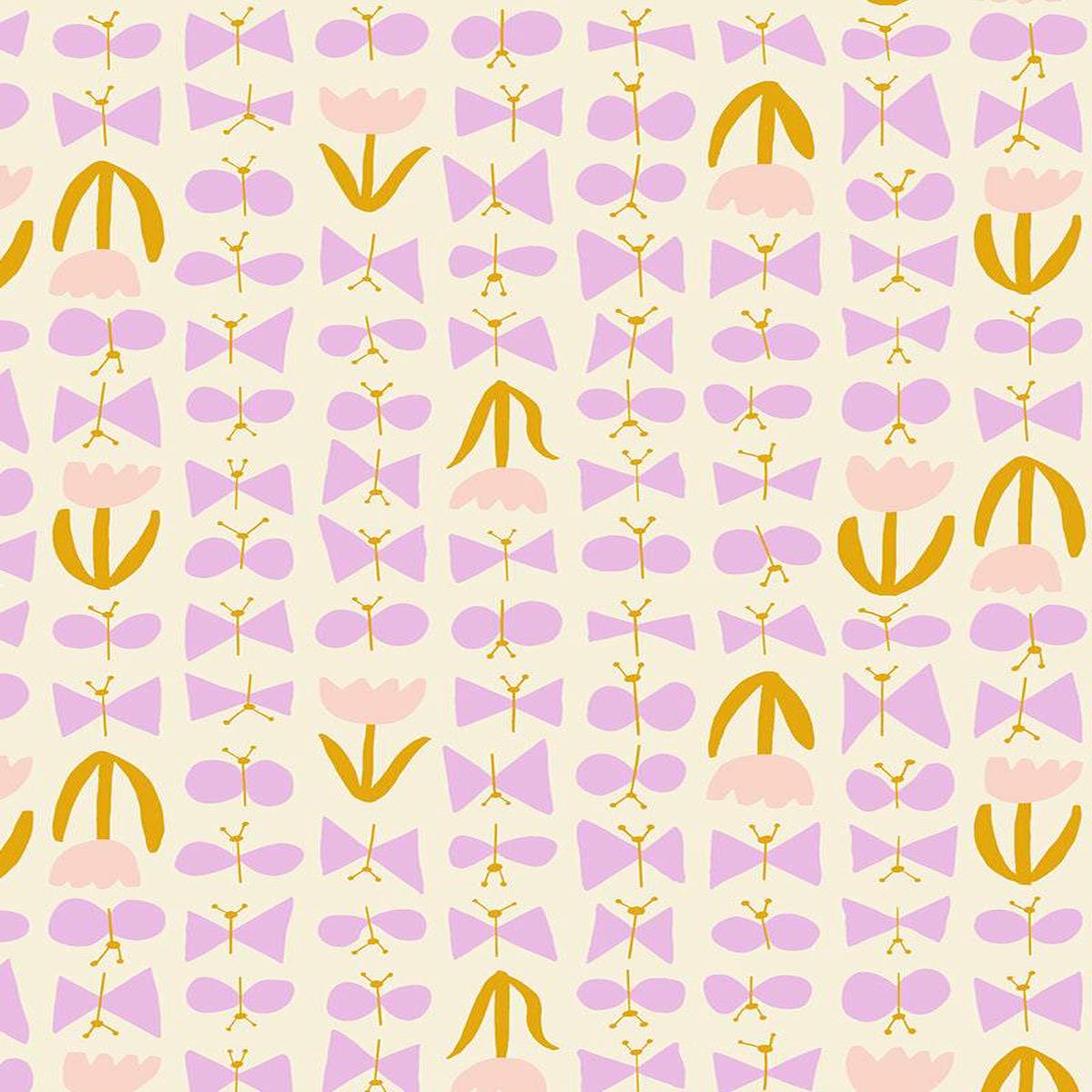 Bird Is The Word Butterflies By Kim Kight Of Ruby Star Society For Moda Natural