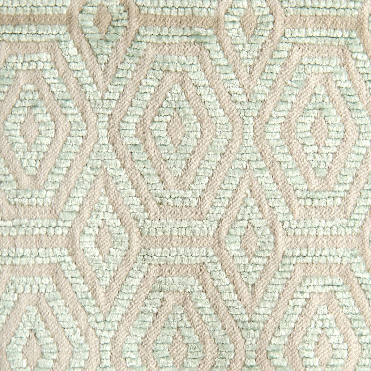 Geometric Drops - Aqua Harbor by Scalamandre Fabric