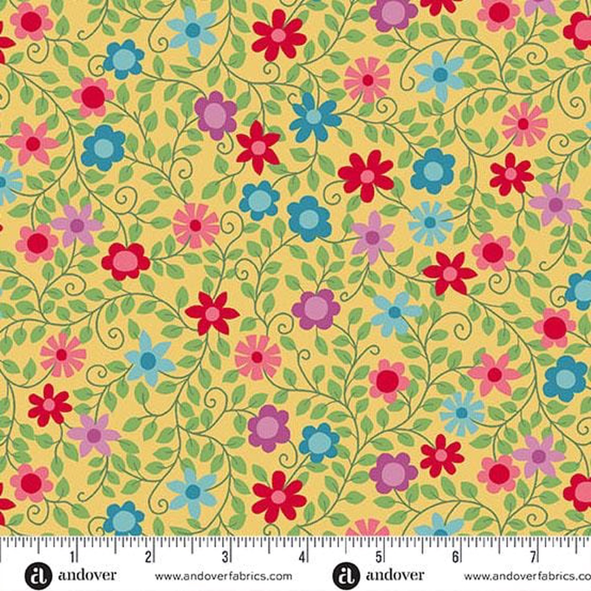 Whimsy - Chartreuse Secret Garden