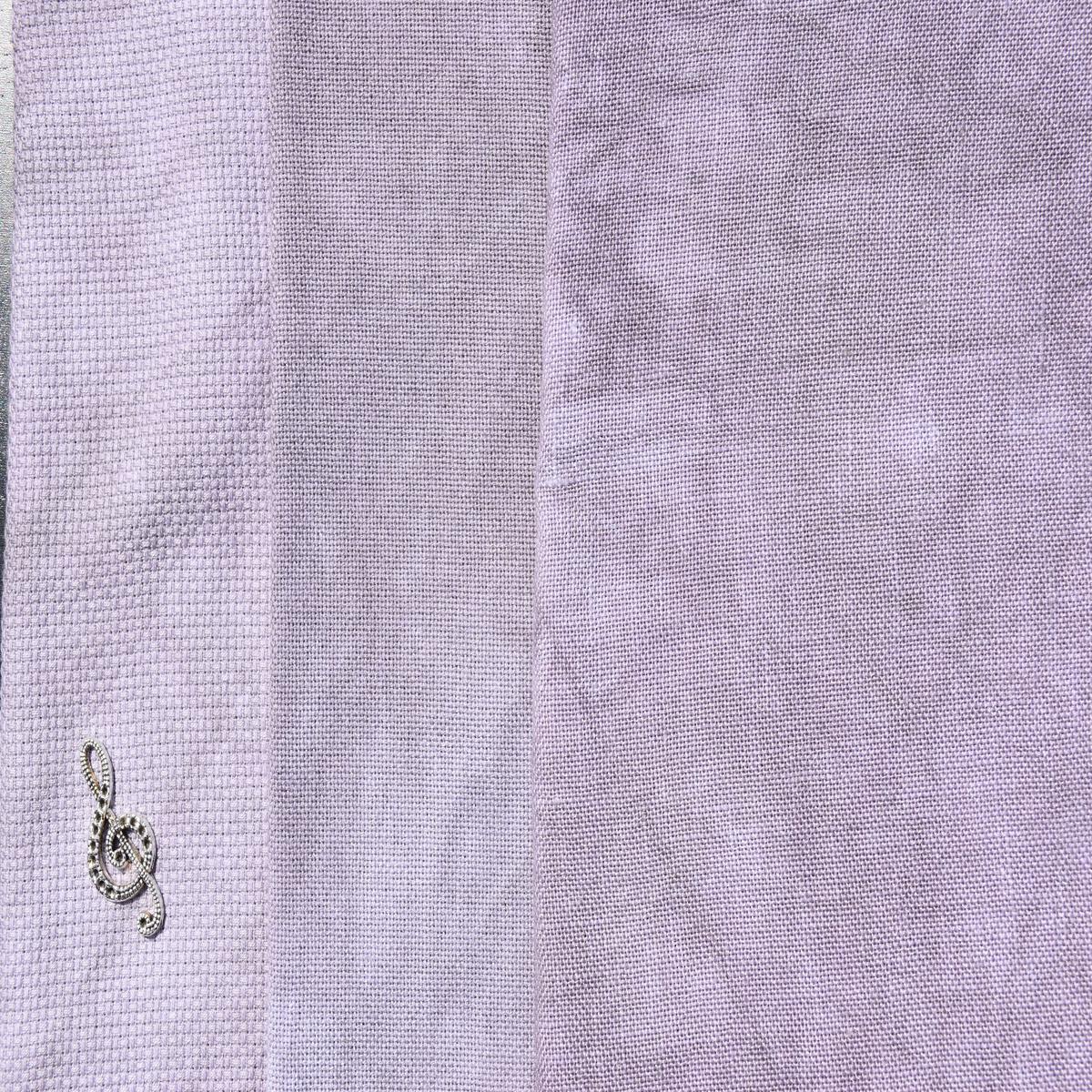 Black Licorice - Fat Half | Linen | 28 ct
