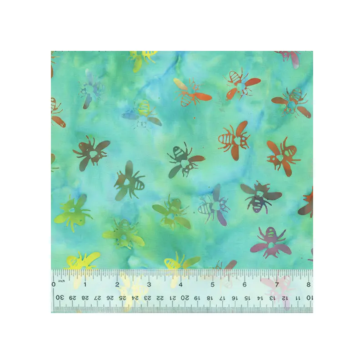 Boho Blooms Laura Heine 730Q-5 Meadow Bumble Bee Batik Cotton