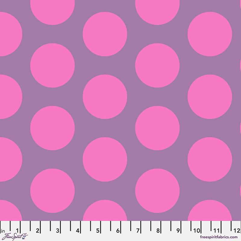 Dinosaur Eggs - Mist // ROAR by Tula Pink (1/4 yard)