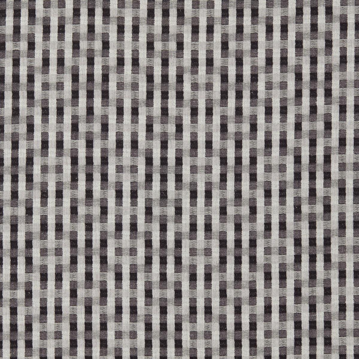 Neshat Jacquard Noir Fabric by Clarke & Clarke