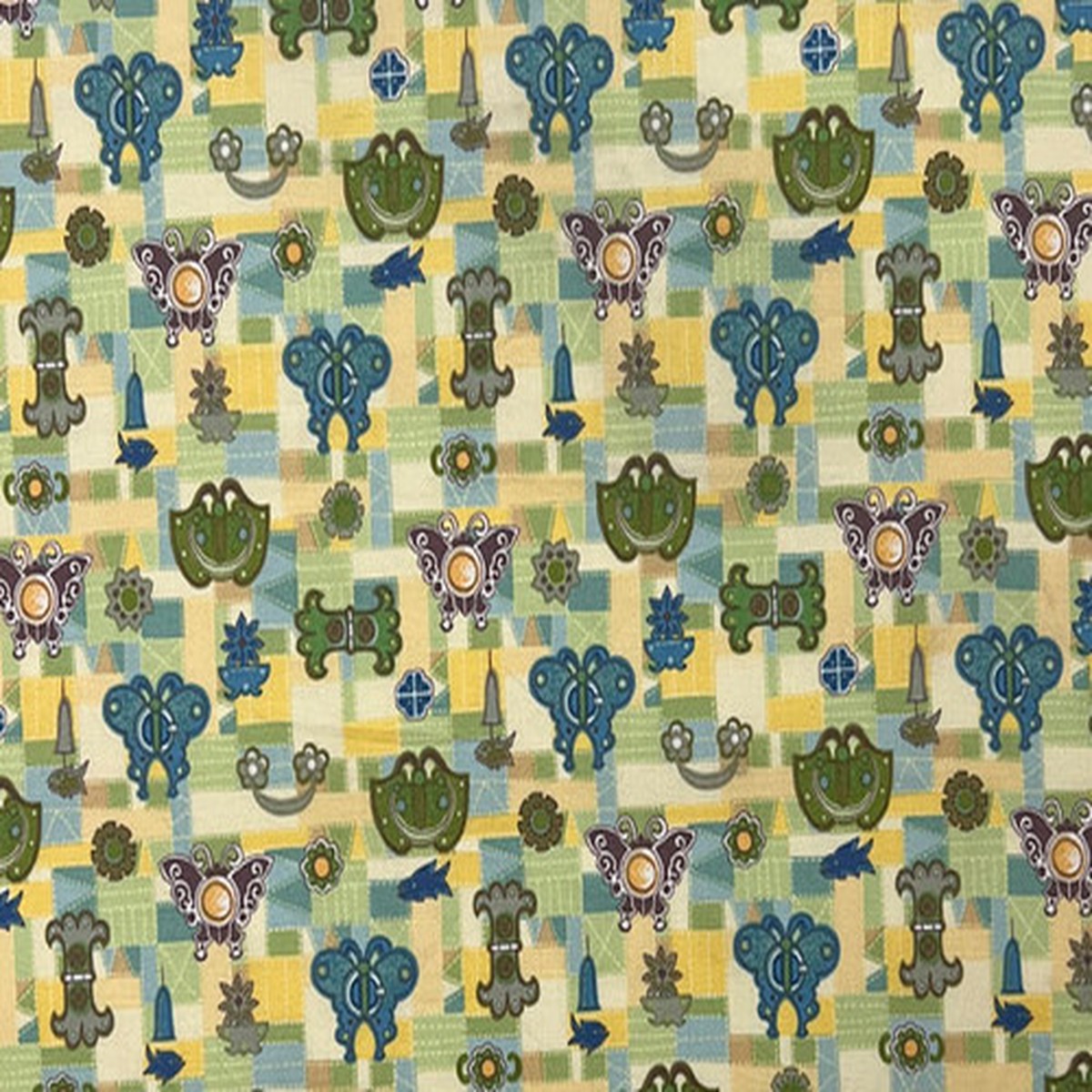 10 Yards Quilting Cotton Locks C