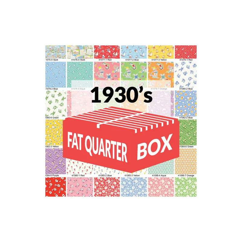 In Stock Precuts FATQBOX-22 Cotton