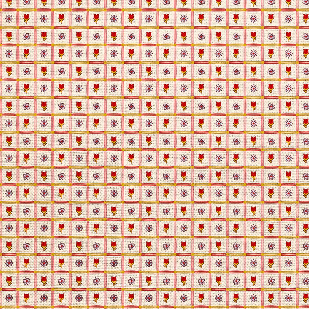 Plaid - Red - Canvas