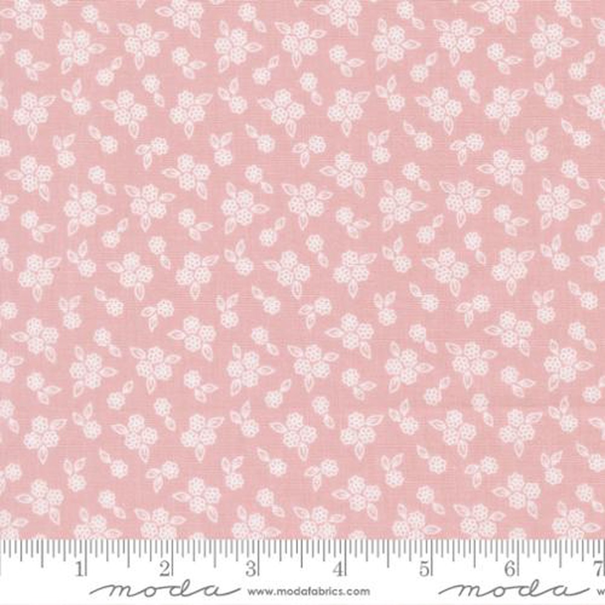 Moda - Pastel Prairie - My Sew Quilty Life - Fading Rose 31788 15