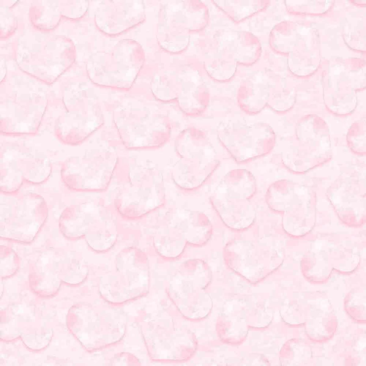 P&B Textiles - Spring Sweeties by Pip Wilson - Lots Of Love - Light Pink - Yardage