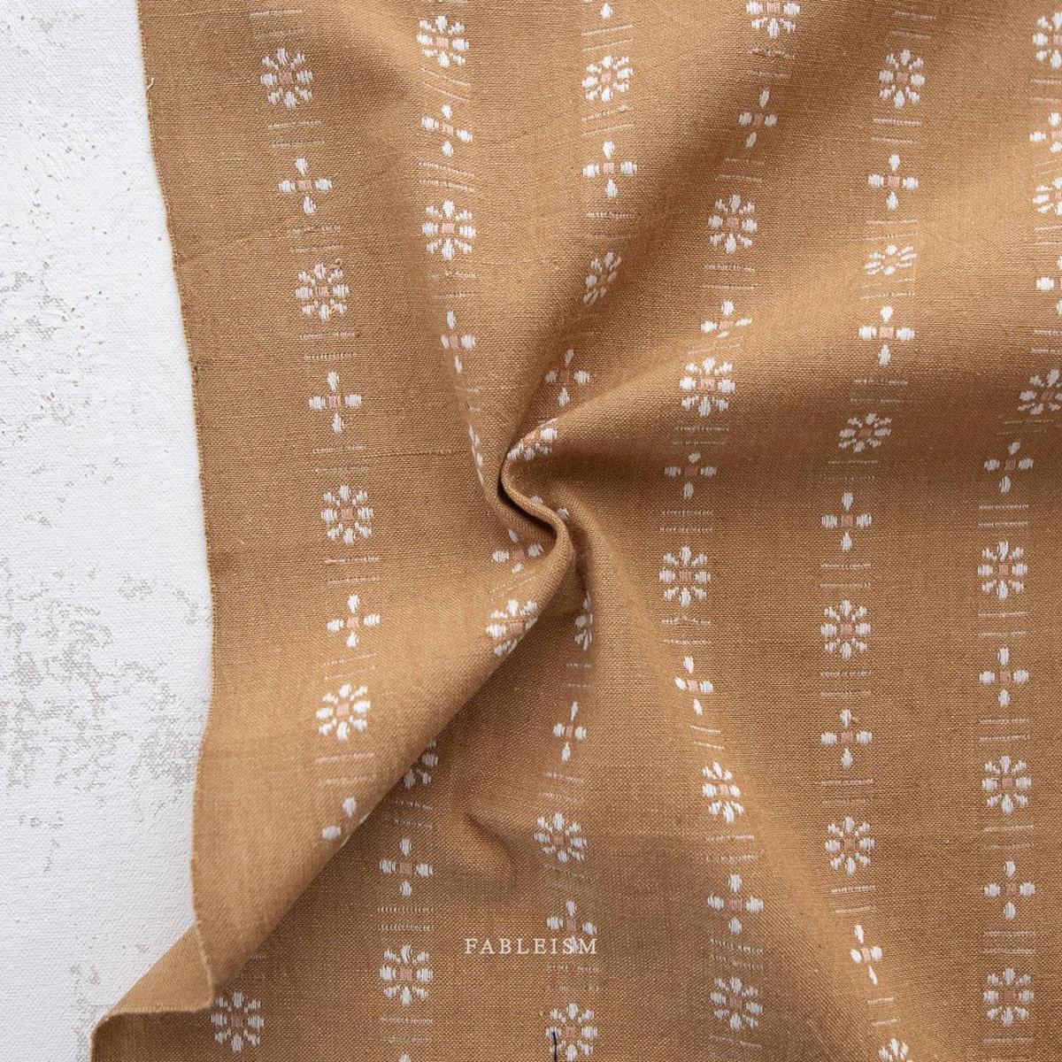 Wheat Forest Forage Daisies by Fableism Wovens - (14 yard)