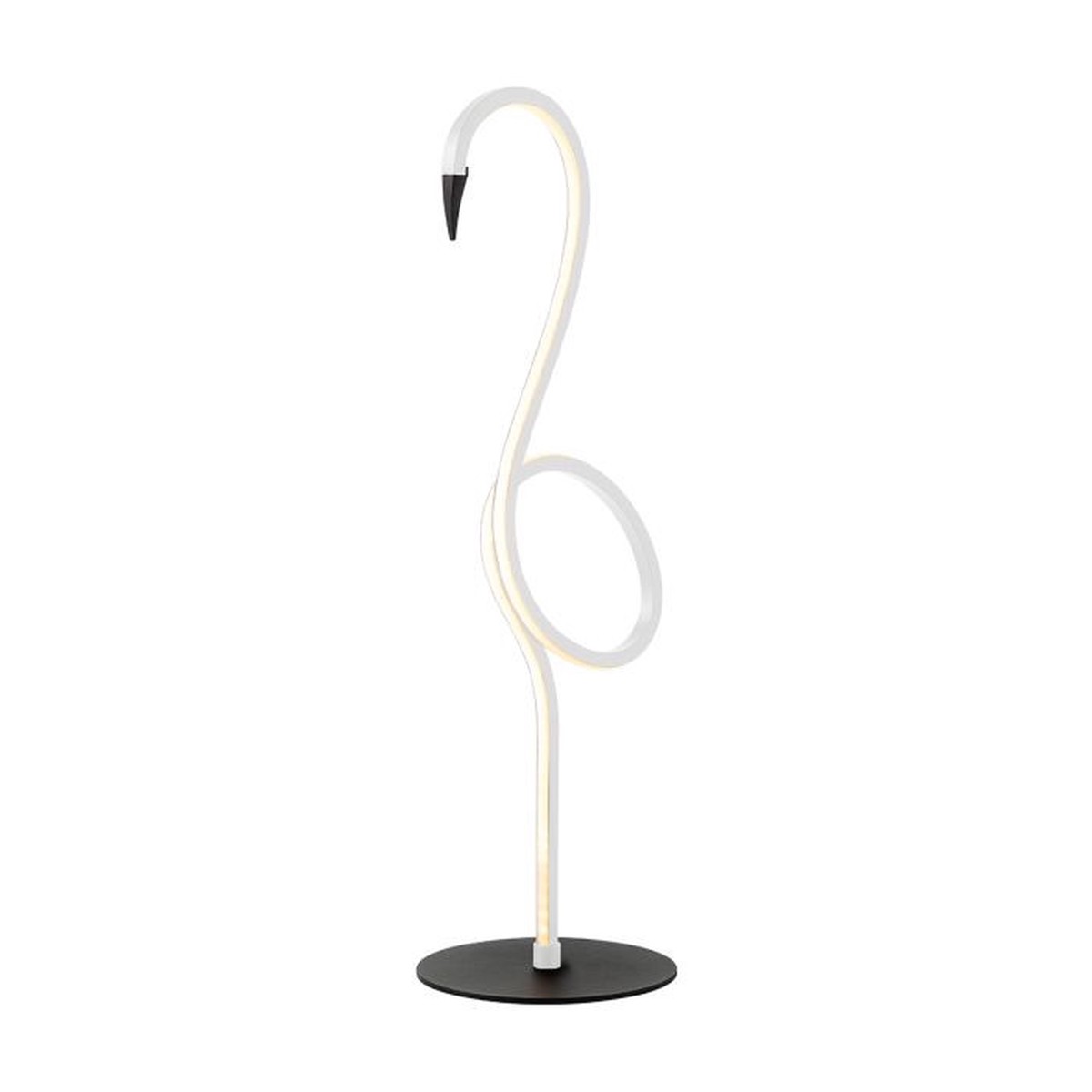 Lucas + McKearn Flamingo 20" LED Table Lamp in White