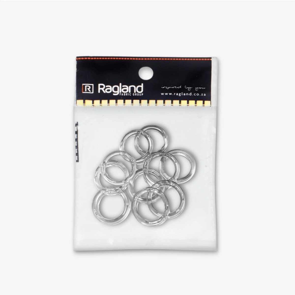 Roman Blind Rings 16mm - Clear