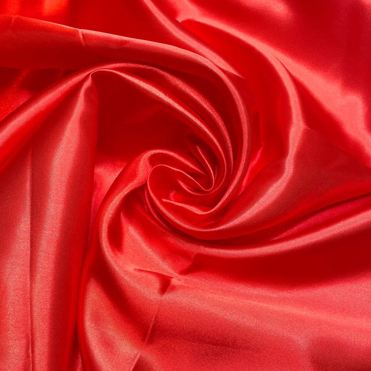 Super Red - Satin Poly Woven - Red - Bundles