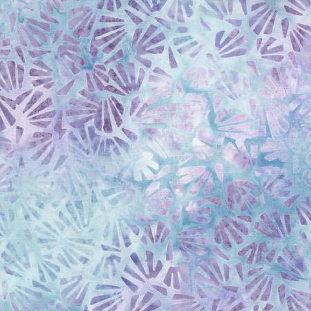 Violet Crush 22285-461 Light BluePurple Fans All Over Batik