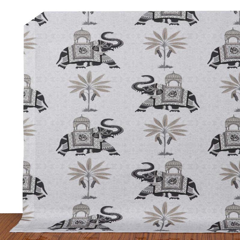 'Anantha' Fabric by the Metre (Grey)