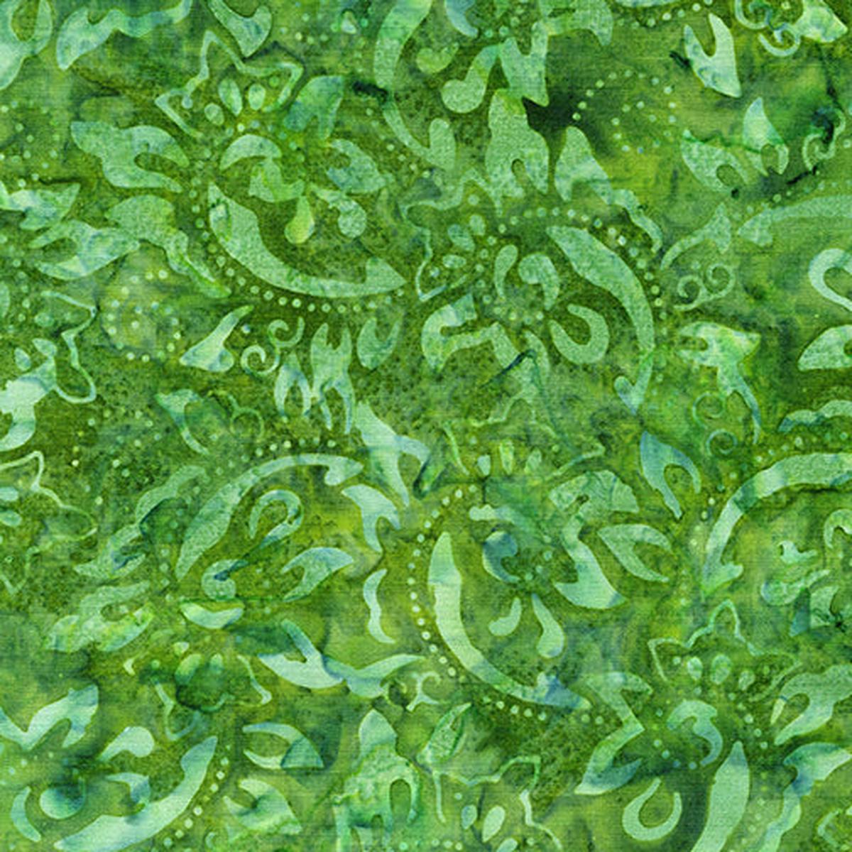 Bali Blooms-Paisley Vine Emerald