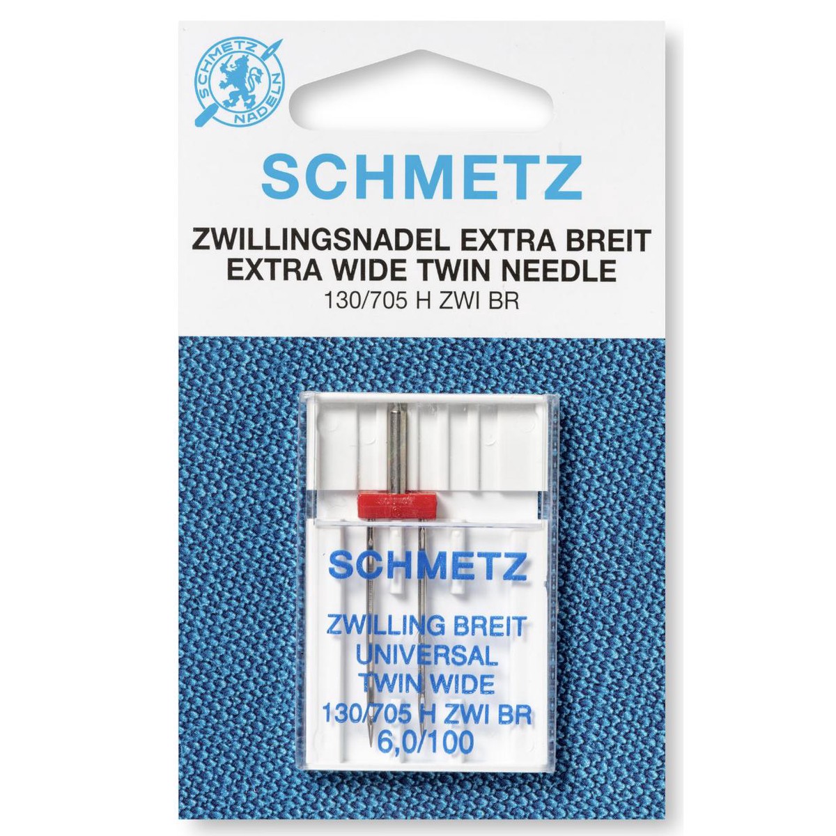 Schmetz Twin 6.0mm Size 100
