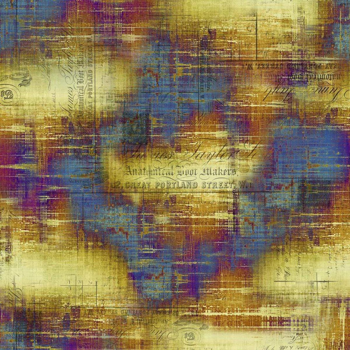 Tim Holtz - ABANDONED 1 - Portland Street, Patina