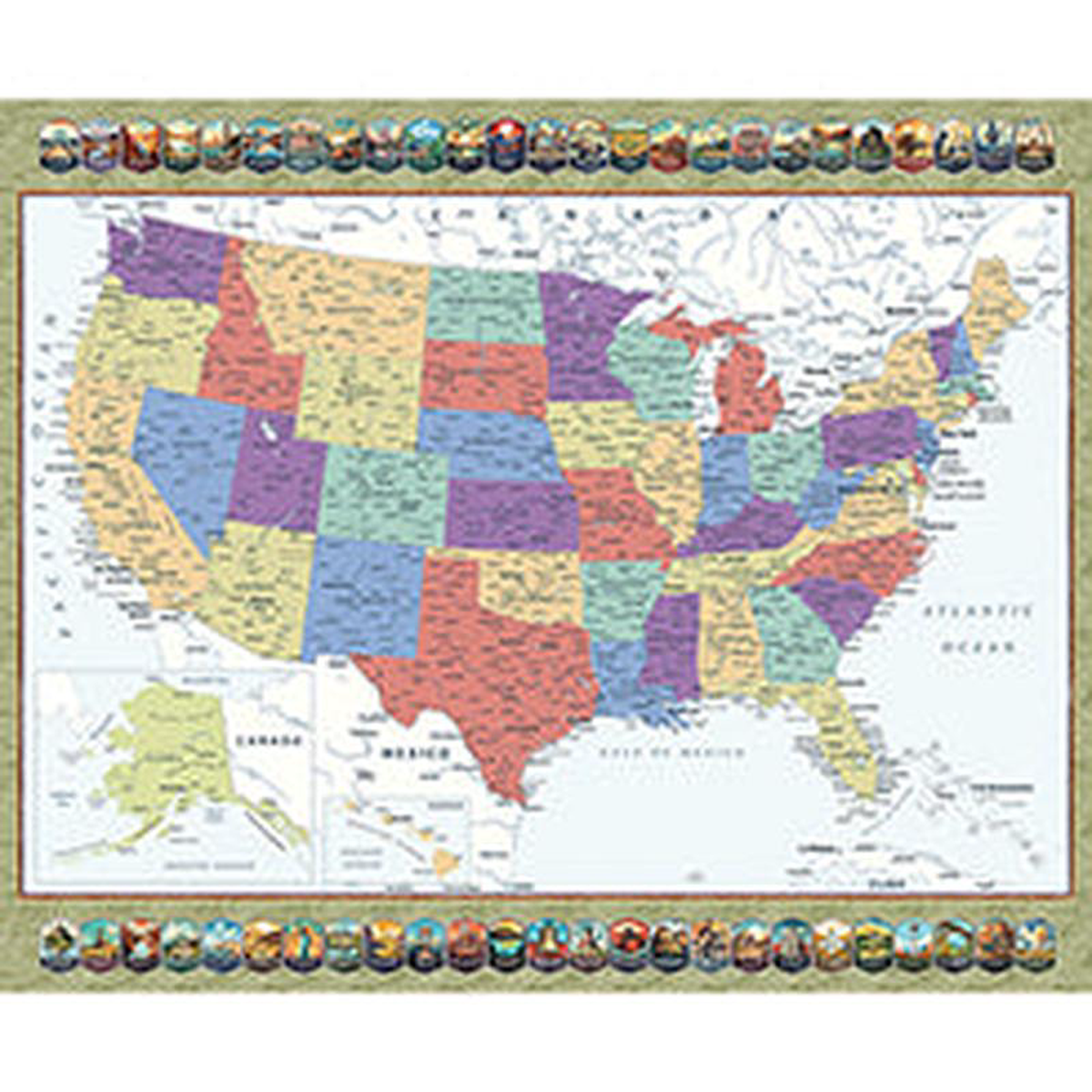 US Map Where Are You From 31511-X