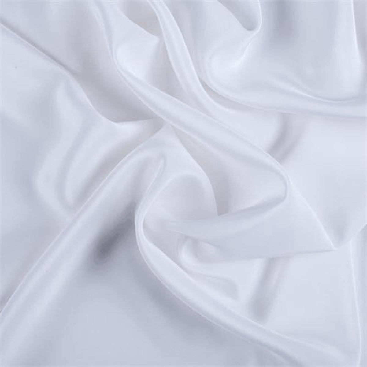 1 YD PC-Runway Silks White Silk Crepe de Chine Fabric 8211 Reorderable