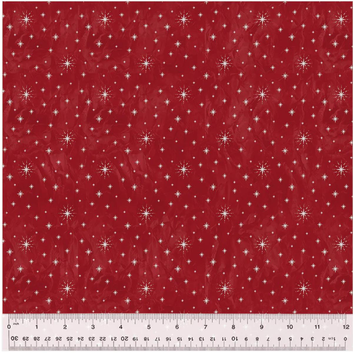 Jolly Christmas-Twinkle Stars-Red