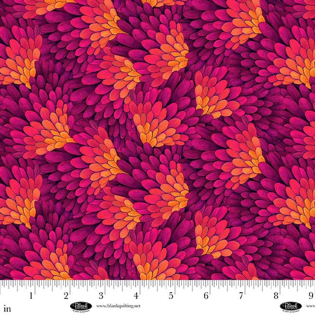 Luminous Haven - Feather Texture Magenta | 4461-33 Magenta
