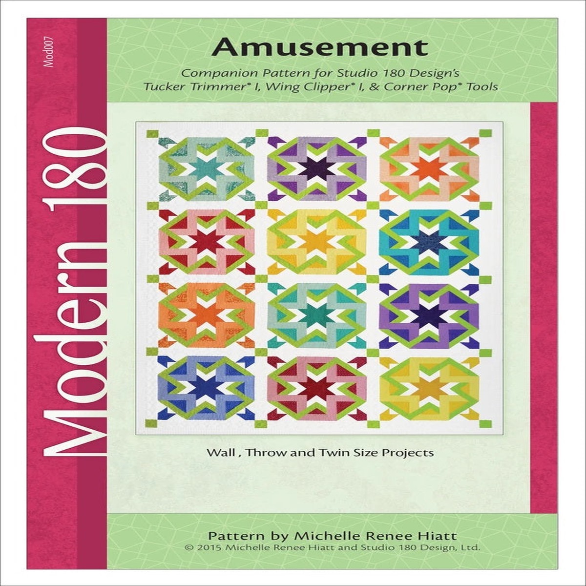Studio 180 Design Amusement Quilting Pattern MOD007