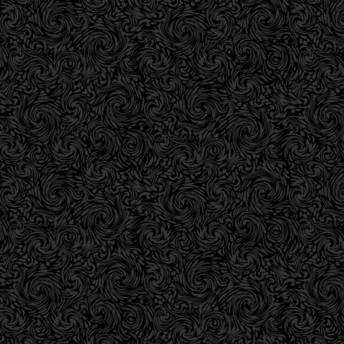 Swirl Texture - C3310-Black