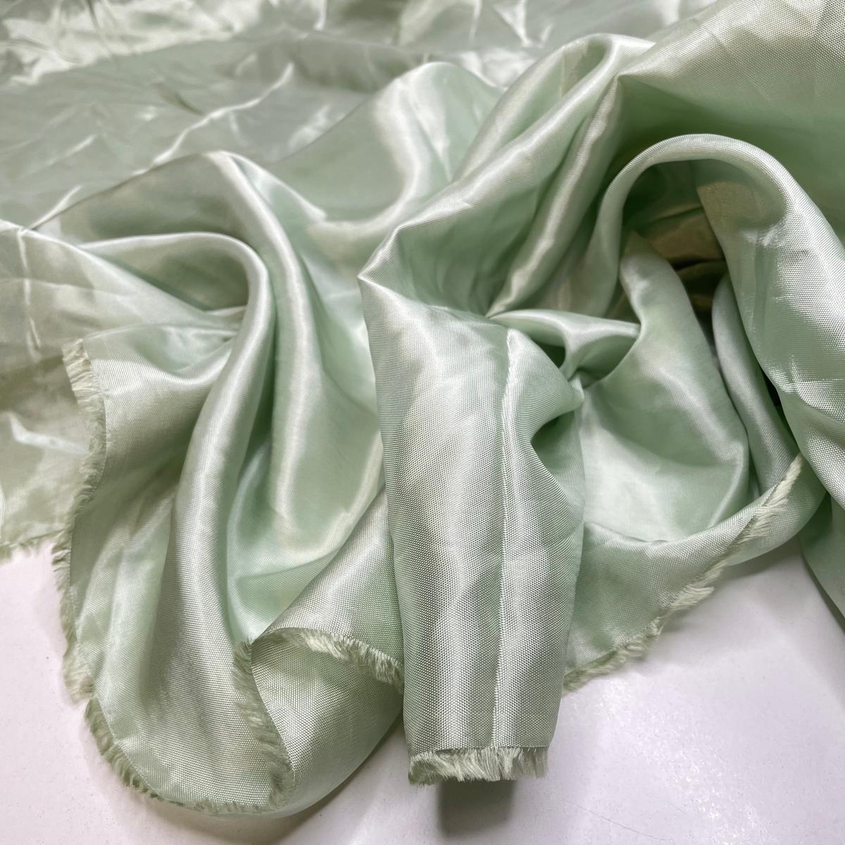 Affogato - Acetate Woven - Light Green - 1.3M Bundle