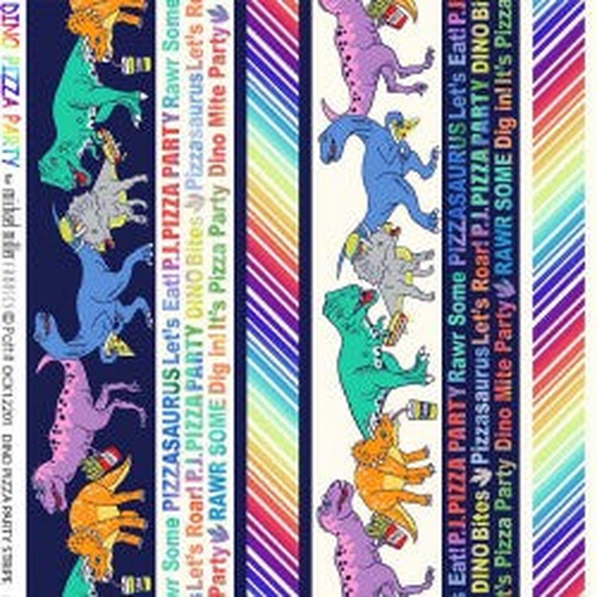 Dino Pizza Party Strip