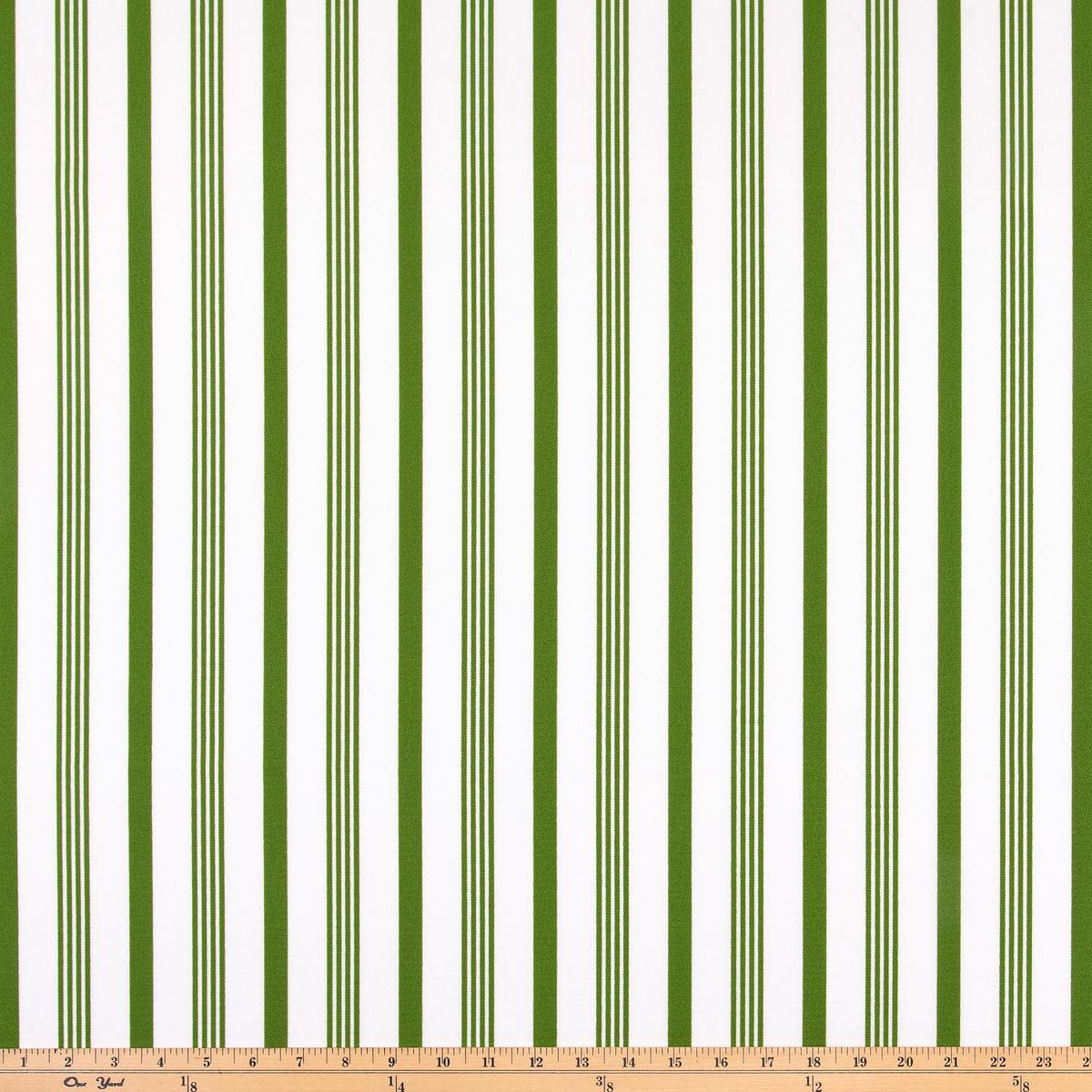 Outdoor Fabric - Rowan Green Polyester By Premier Prints