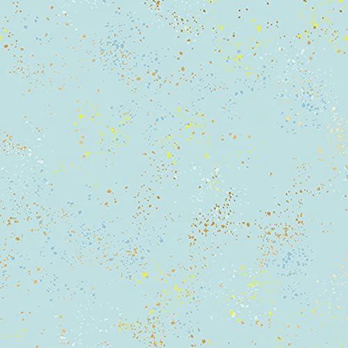 Ruby Star Society Cotton Plain Polar Dots Fabric, Light Blue
