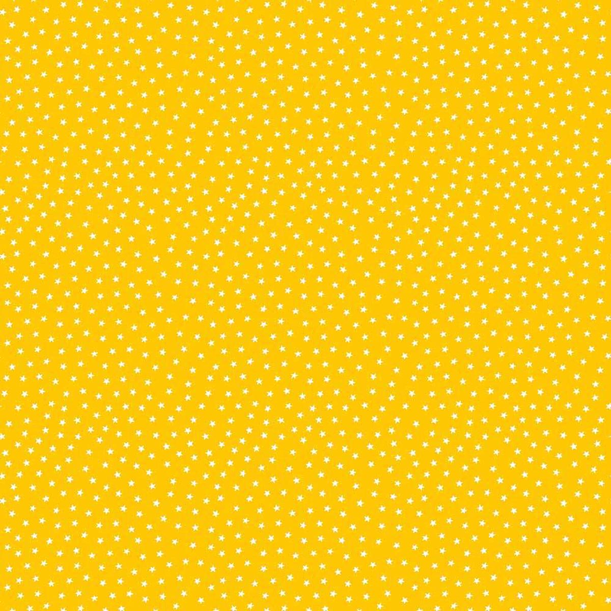Andover Fabrics - Star Brights - Scattered Stars - Orange - Yardage