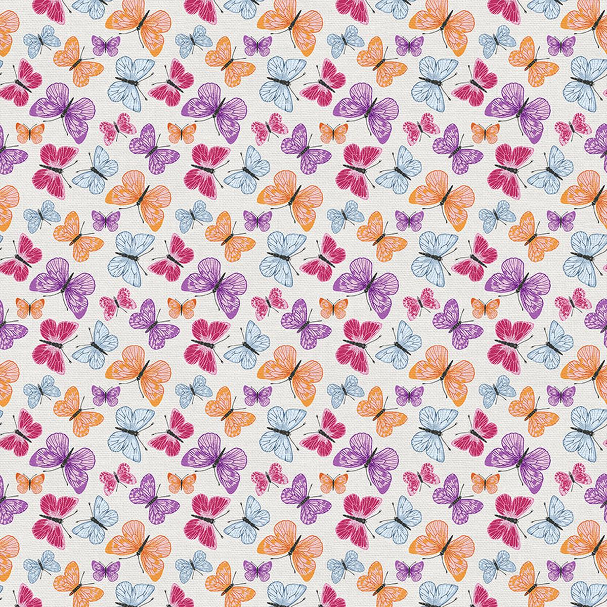 Butterflies - Multi - Quilting Cotton
