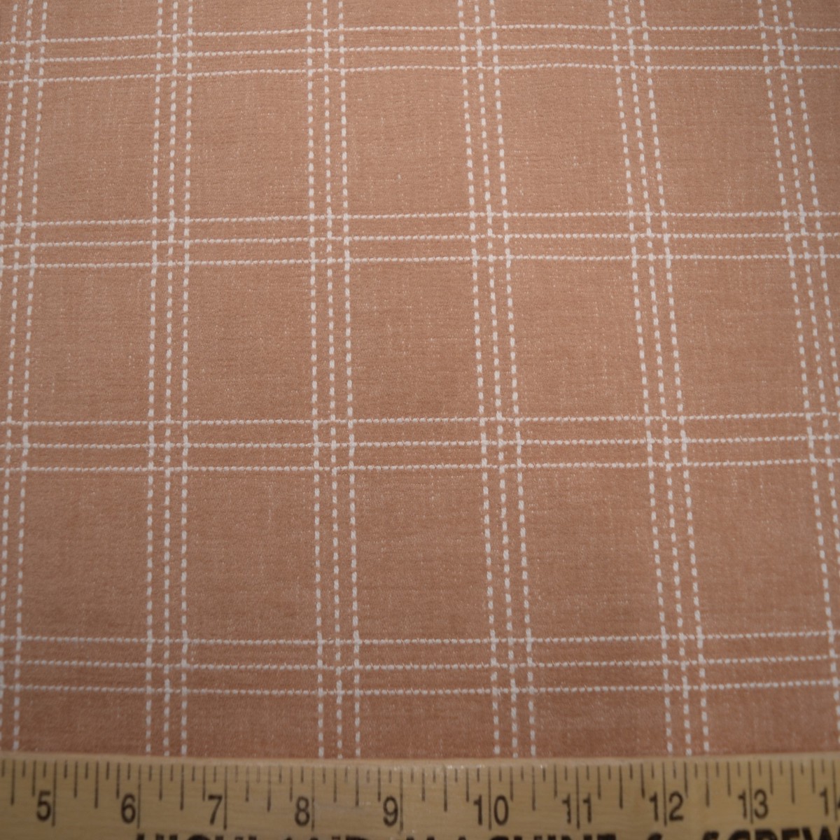 Catalina Check Clay P/K Lifestyles Fabric