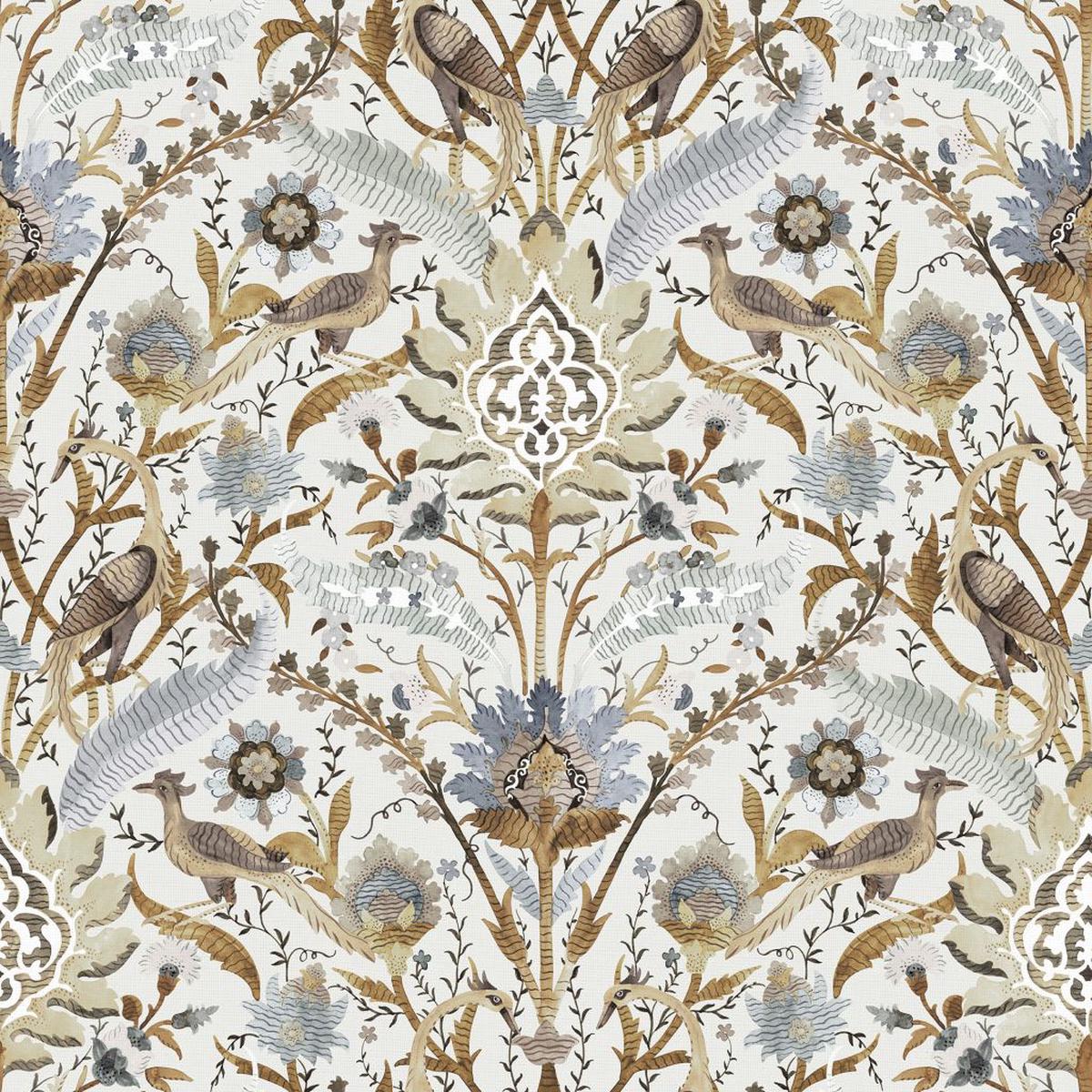 Victoria's Garden -Travertine RM Coco Fabric