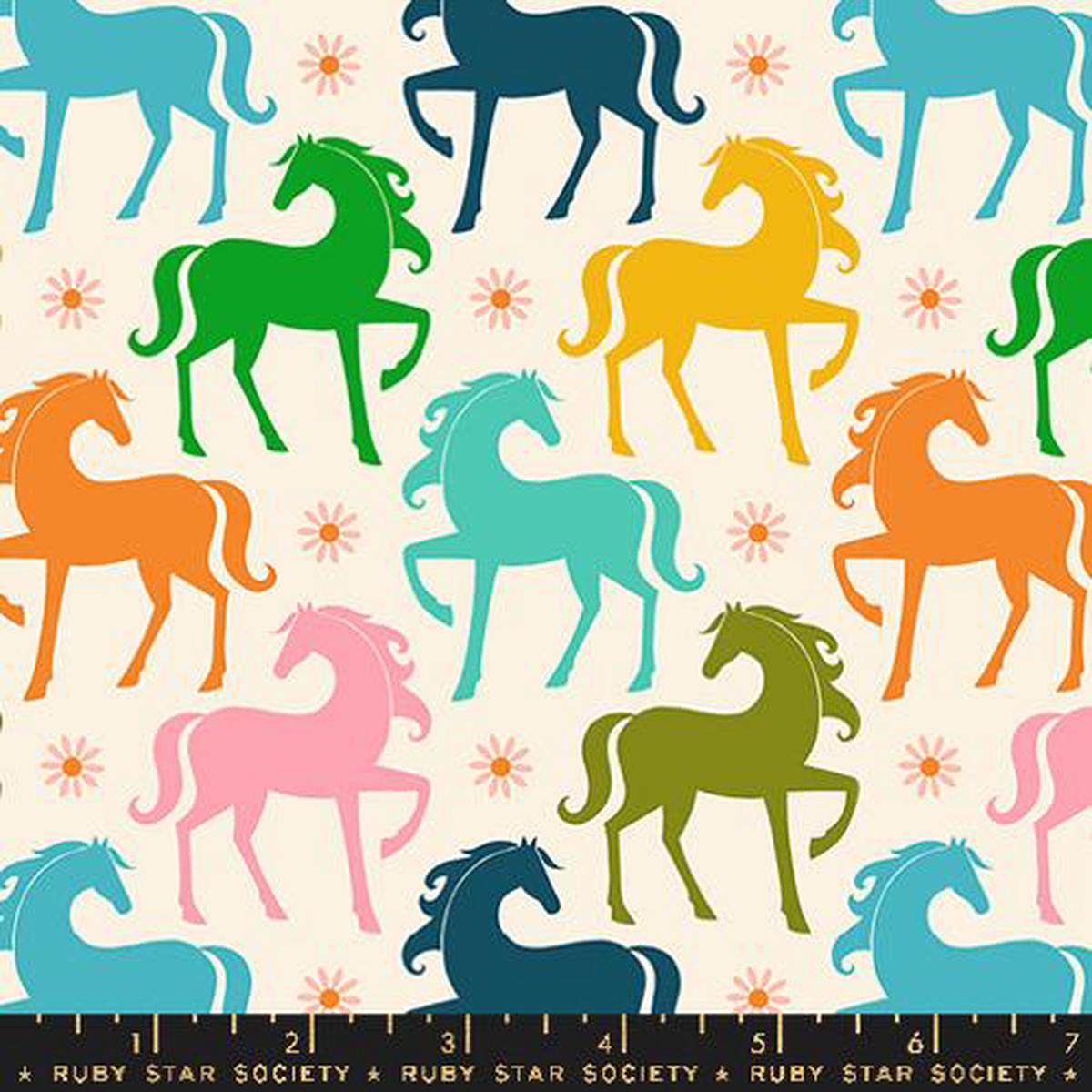 Carousel - Fancy Horse Natural | RS0099-11