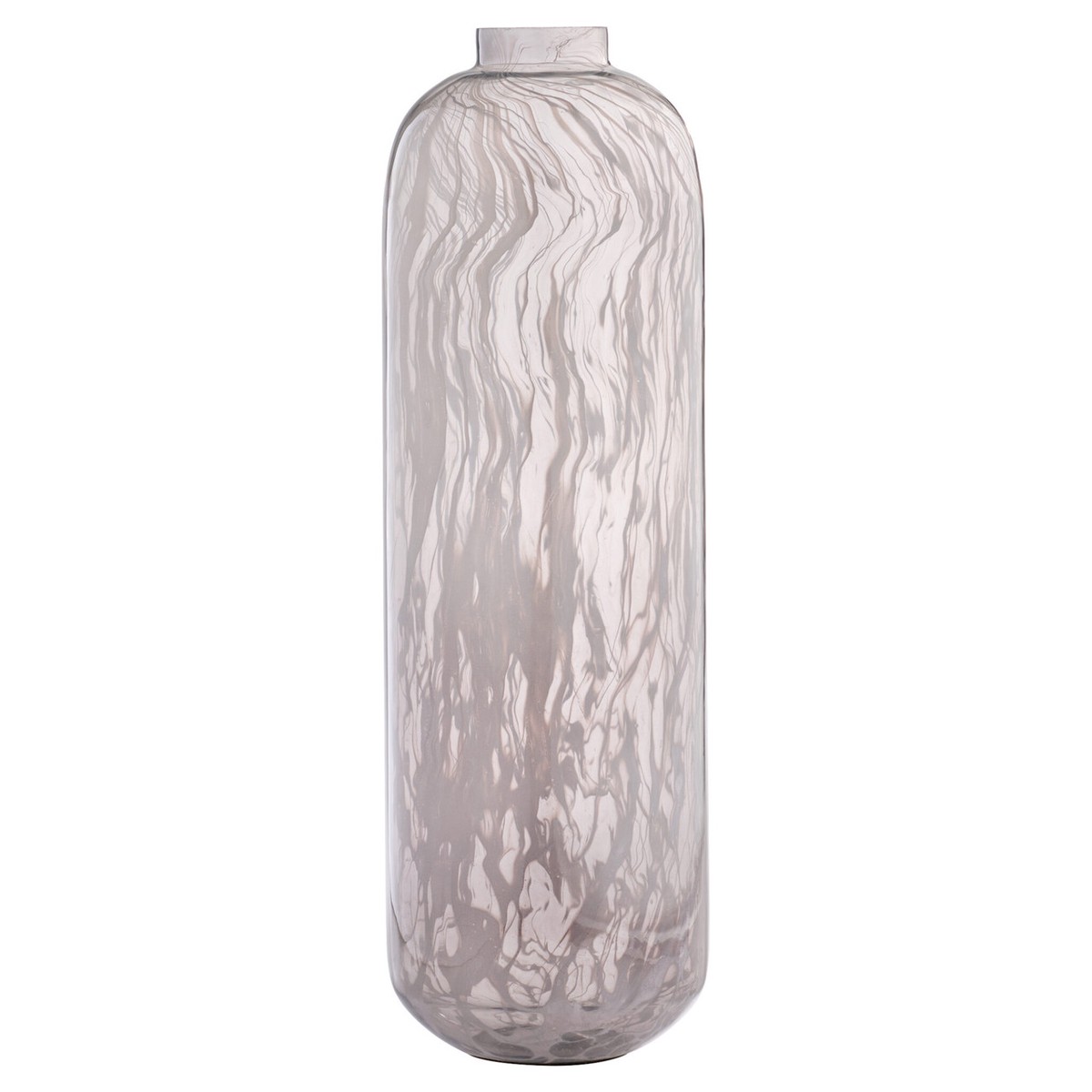 Small Billow Vase in Grey Swirl by Cyan Design