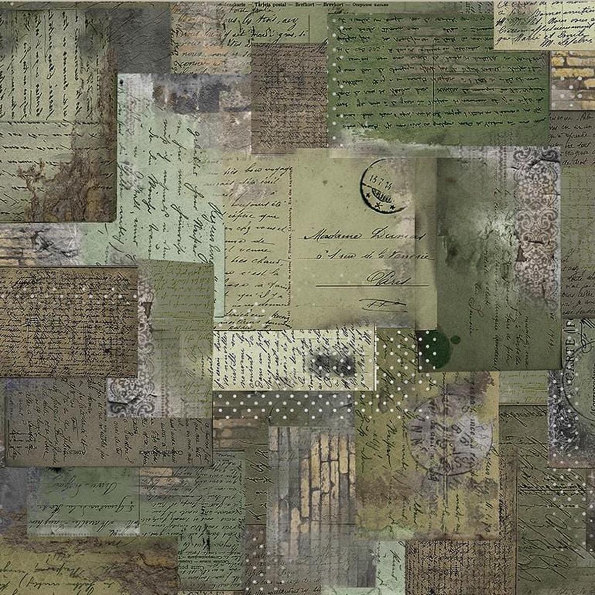 Boho Chick - Ephemera Dusty Green
