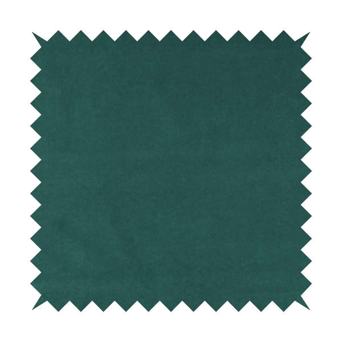Suez Soft Moleskin Grain Textured Velvet Teal Blue Upholstery Fabric