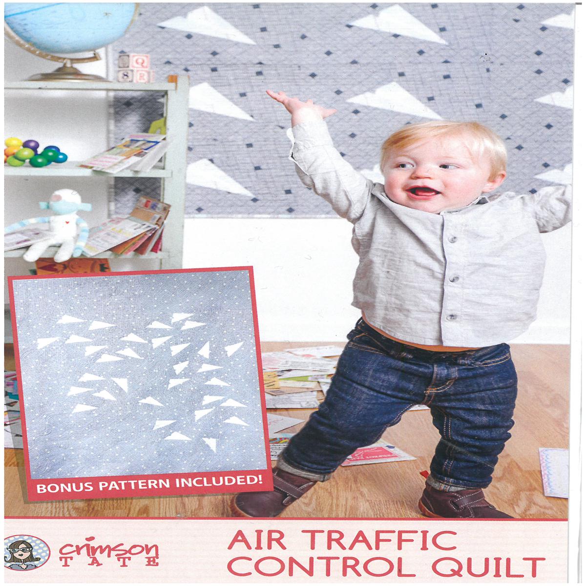 Air Traffic Control Quilt Pattern- Crimson Tate
