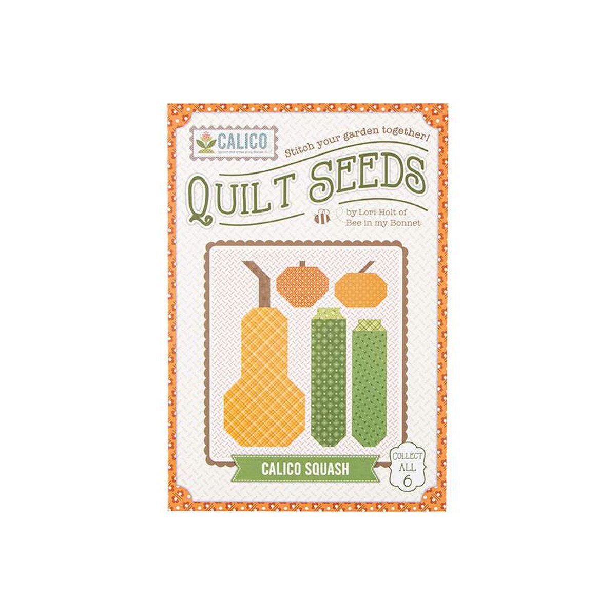 Riley Blake Designs Lori Holt Squash Calico Quilt Seeds Block Pattern ST-28253