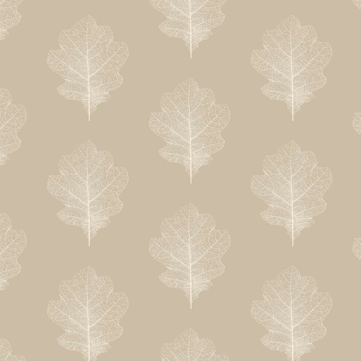 Sanderson - Woodland Dreams - Oak Filigree in Wheat