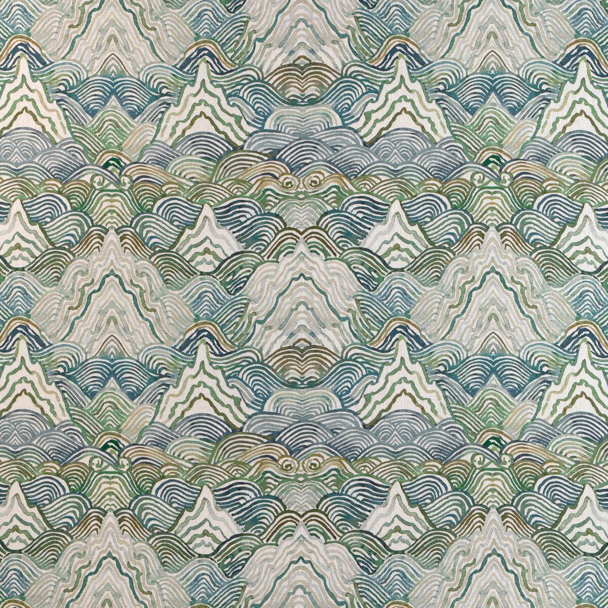 Shangri La Verde Fabric