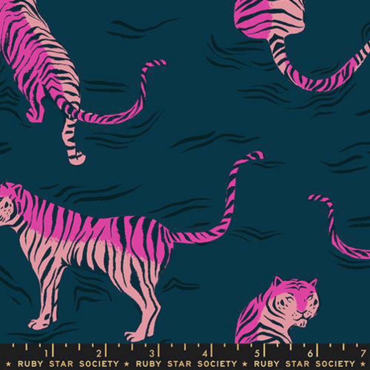 Tigress in Galaxy -- Poolside Too -- Ruby Star Society -- Moda Fabrics