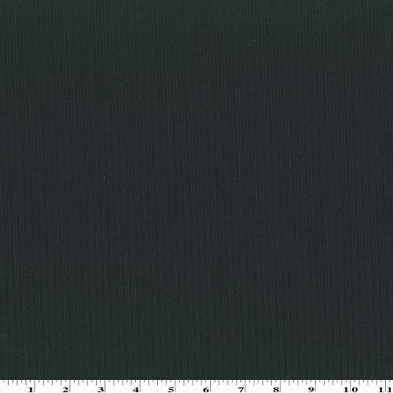 1 5/8 YD PC-Black/Gray Wool Blend Pinstripe Gabardine Suiting Fabric