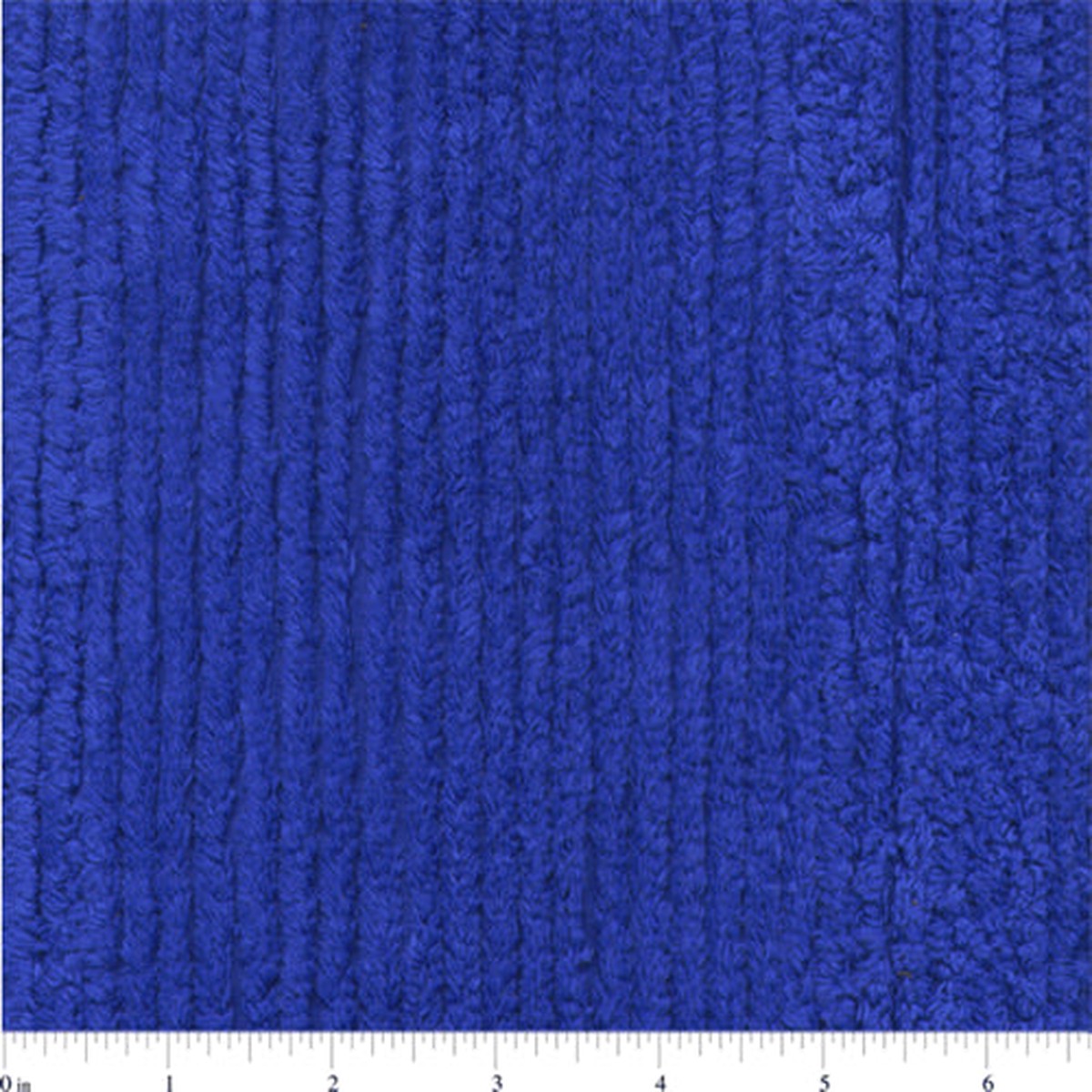 10 YD Bolt-Royal Blue Cotton Chenille Fabric