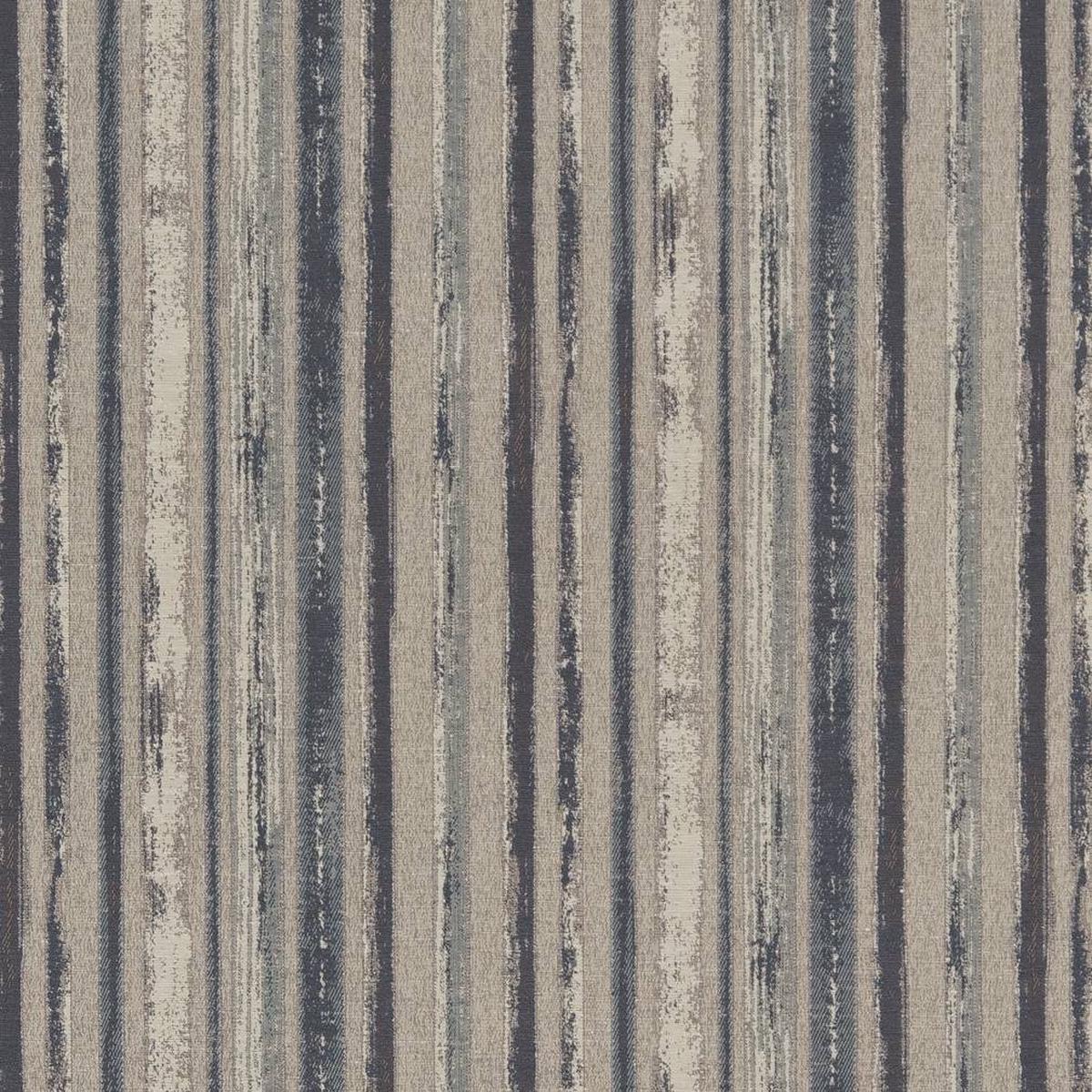 Charlotte - R340 - Cobalt Stripe - Fabric by the Yard - Cobalt Stripe